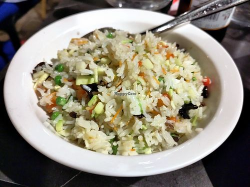Fried rice with vegetables at Pattaya in La Rochelle