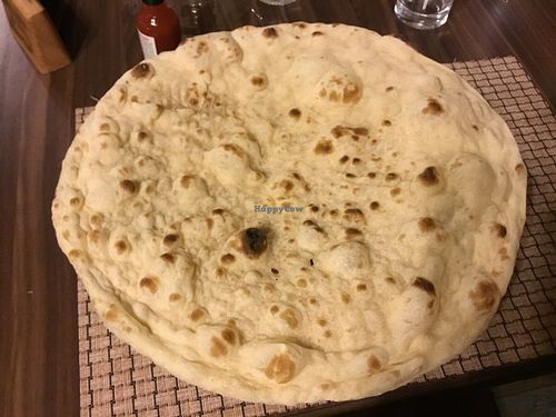 Pitta bread at Al Wadi Restaurant in Wadi Musa