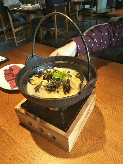 Tofu skin soup at Lín Hú SùShí - The Lakeside Veggie in Shanghai