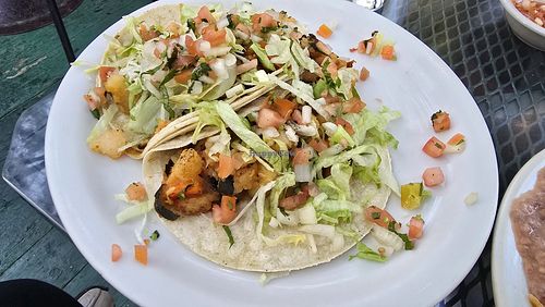 Veggie Tacos at La Casita in Idyllwild