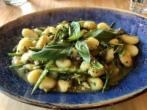 Gnocchi Verde at Bella Sardegna in Roden