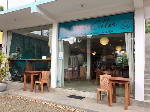 Exterior at Kat's Coffee in Unawatuna