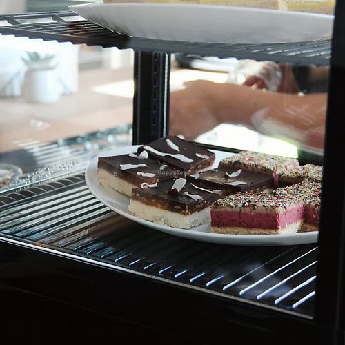 Vegan sweets at De Oude Pastorie in Lisse
