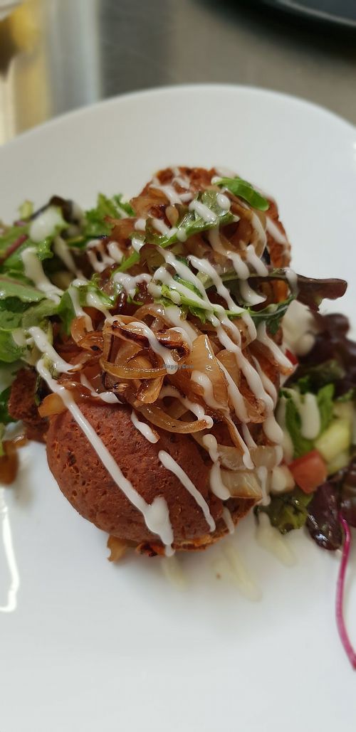 Vegan meatball sub at De Oude Pastorie in Lisse