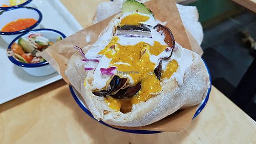 Jaffa pita at Massa in Bordeaux