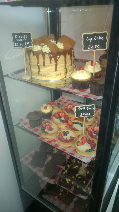 Cakes at Hungry Vegan in Newcastle Upon Tyne