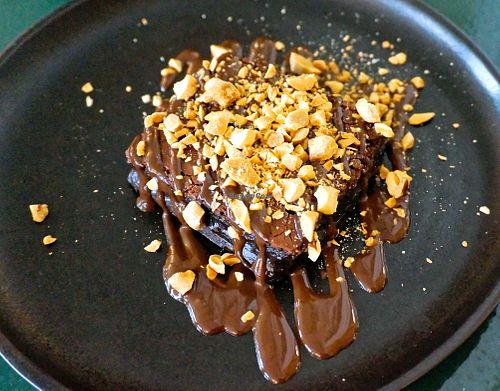 Brownie mochi at brEAThe Restaurant - Pigalle in Paris