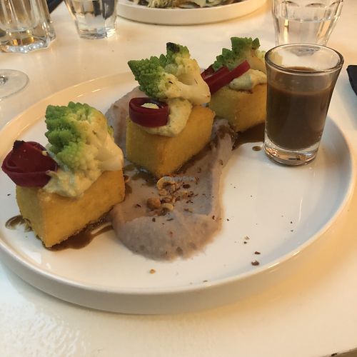 Polenta at brEAThe Restaurant - Pigalle in Paris