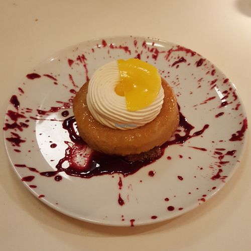 Rum baba at brEAThe Restaurant - Pigalle in Paris