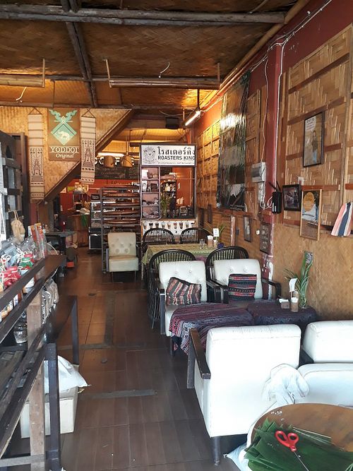 Inside at Yoddoi Coffee & Tea in Chiang Rai