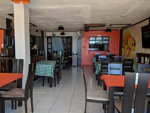 Inside at Galapagos Dreams - Maybe Closed in Puerto Baquerizo Moreno