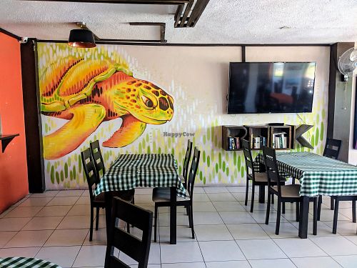 Mural upstairs at Galapagos Dreams - Maybe Closed in Puerto Baquerizo Moreno