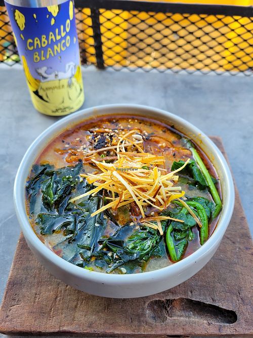 Shitake Ramen; freaking amazing! at Inside Cafe in Guanajuato