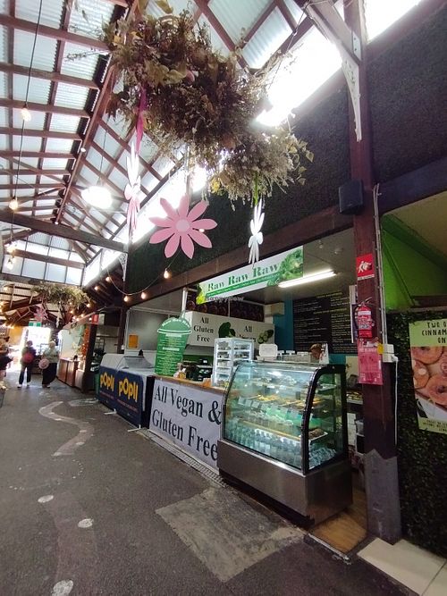 Located at The Yard, Frementle weekend market
 at Raw Raw Raw in Fremantle