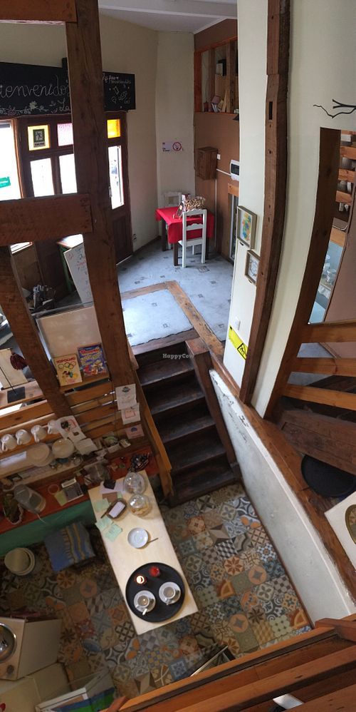 Inside at La Caffetteria in Valparaiso