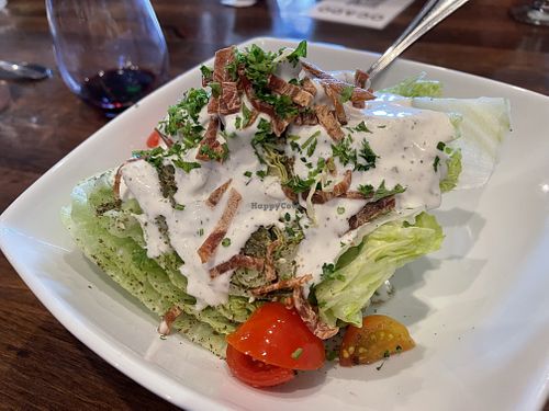 Iceberg wedge salad  at O'cado in Sherman Oaks