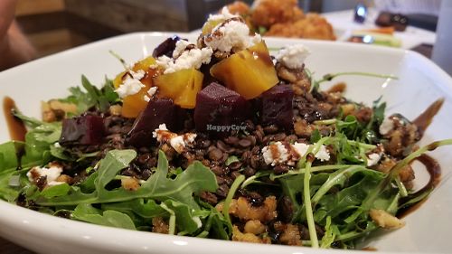 Beet and lentil salad at O'cado in Sherman Oaks