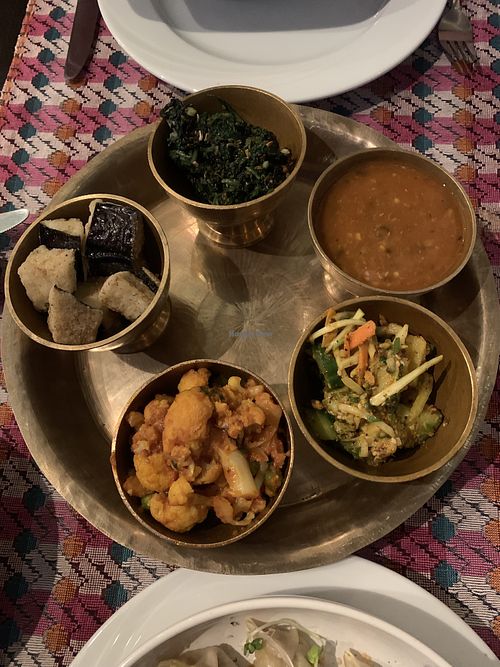 Daal Bhat Tarkaari (with basmati rice, not on photo)  at Chulo in Leipzig