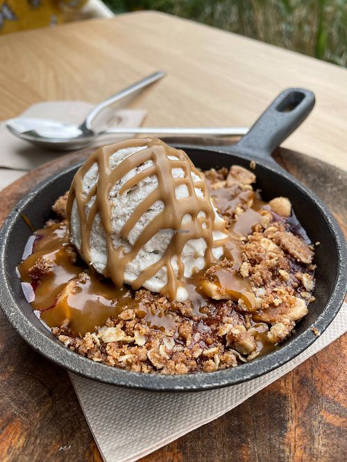 The "frigideira" at Orteá - Vegan Collective in Lisbon