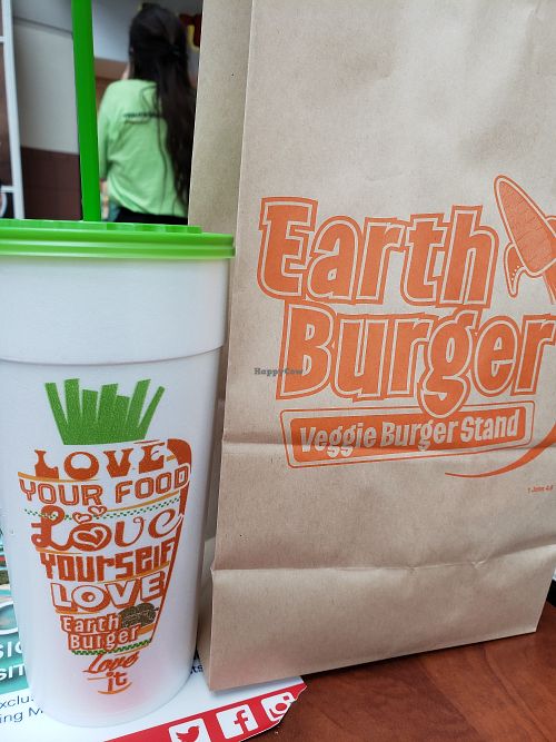 Combo at Earth Burger in Bloomington