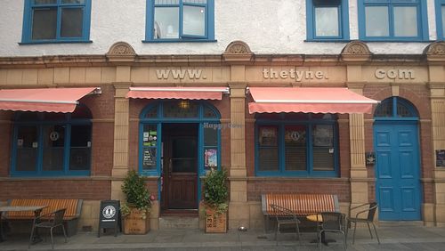 Outside at The Tyne Bar in Newcastle Upon Tyne