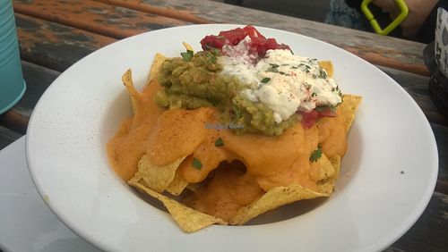 Vegan nachos at The Tyne Bar in Newcastle Upon Tyne