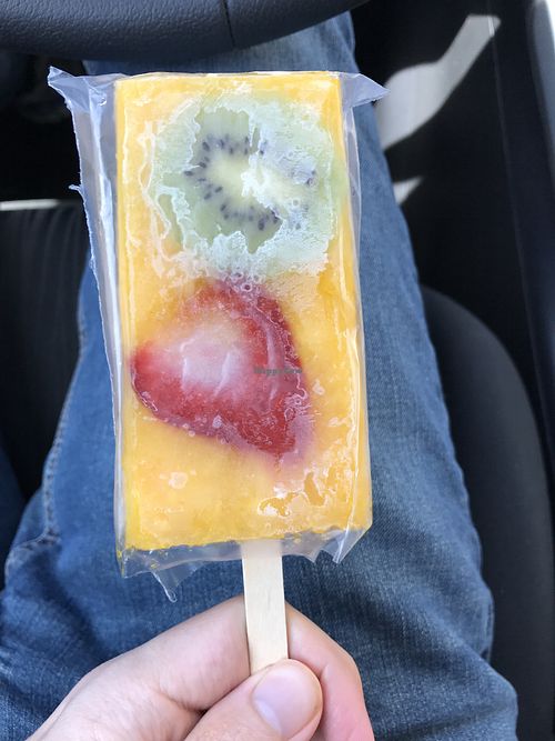 Mango popsicle  at Sabor of Mexico in Baytown