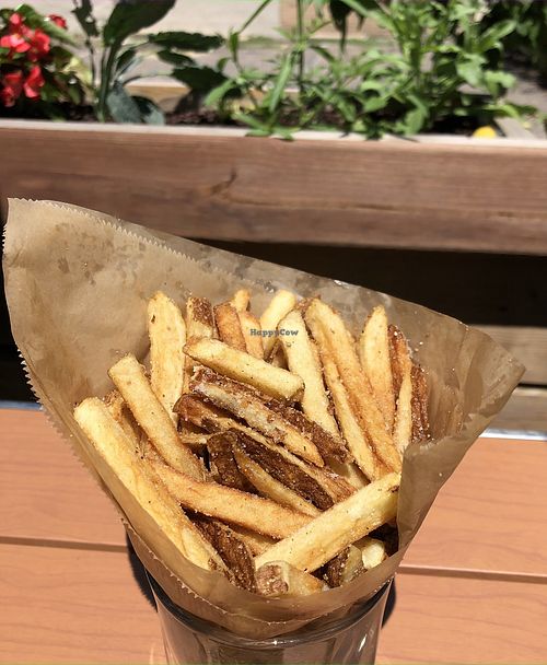 fries at Common Roots Cafe in Minneapolis