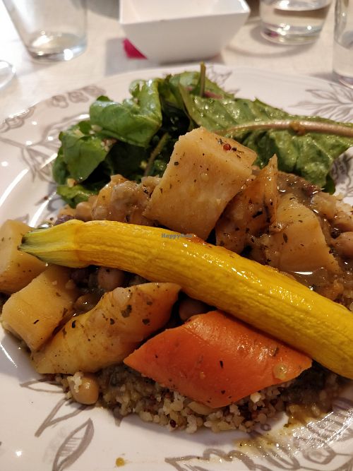 Main course. All bio! at SpicyLia in Antibes