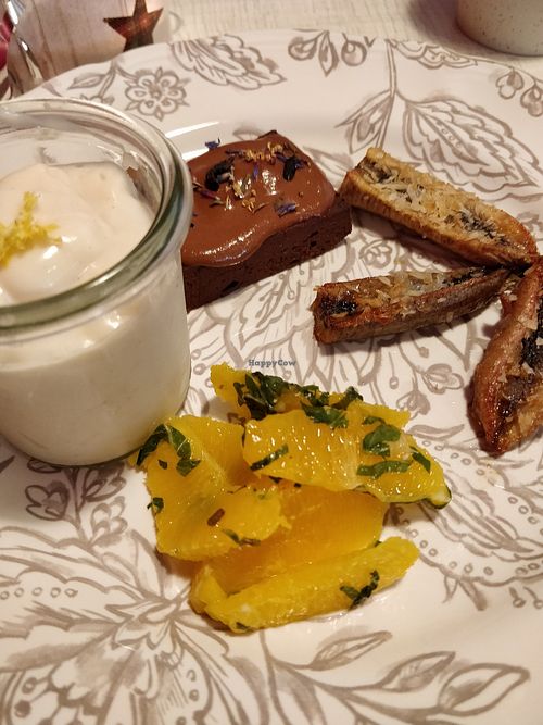 Dessert at SpicyLia in Antibes