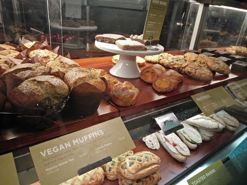 vegan muffins at Argo Tea Cafe in Chicago