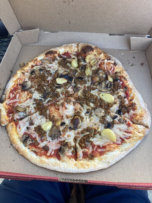 Vegan pizza mod style   at Mod Pizza - Dublin Commons in Colorado Springs