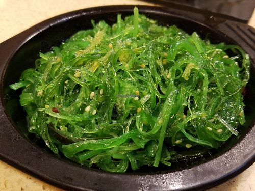 Seaweed salad at Kensho in Westminster
