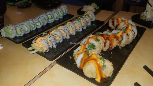 Vegan roll at Kensho in Westminster