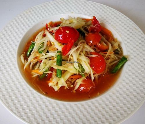 Papaya Salad  at Freshtime in Chiang Mai