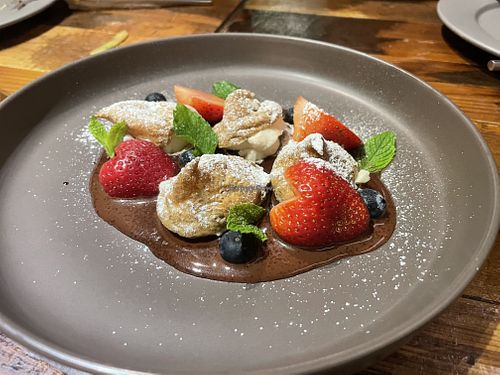 Profiteroles  at POP vegan in Hong Kong Island