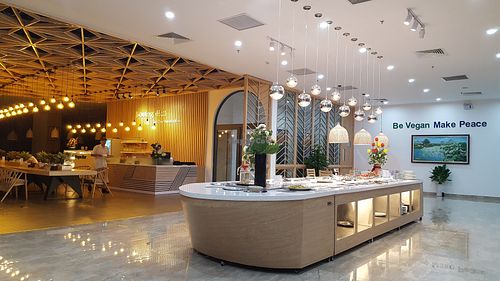 Nice decor! at Loving Hut - Hoa Sen in Hanoi