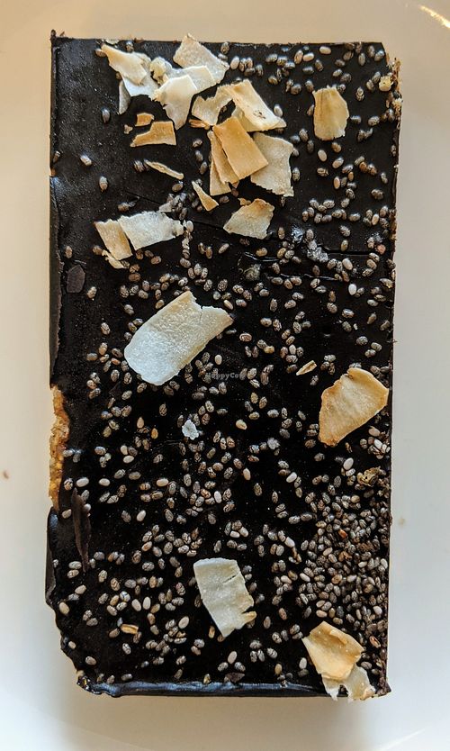 Raw vegan Snickers bar at Bondi in Casablanca