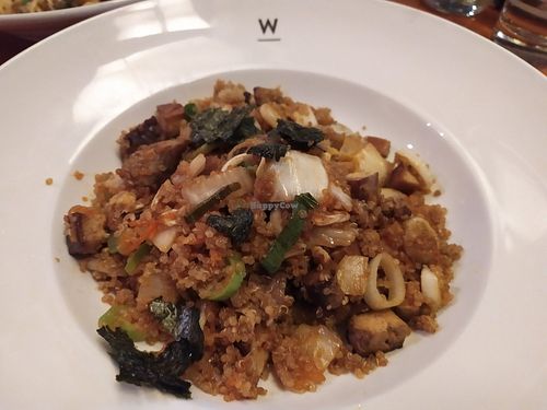 Kimchi grost 🍛 at Wrenkh Restaurant in Vienna