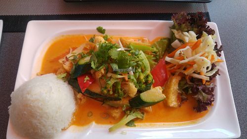 V1-A Red Curry with Tofu at Saigon Rice in Mainz