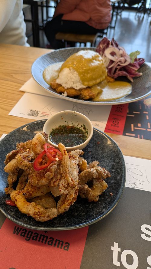 Spicy mushroom starter at Wagamama - Cribbs Causeway in Bristol