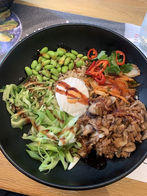 No duck donnuri   at Wagamama in Bury St Edmunds