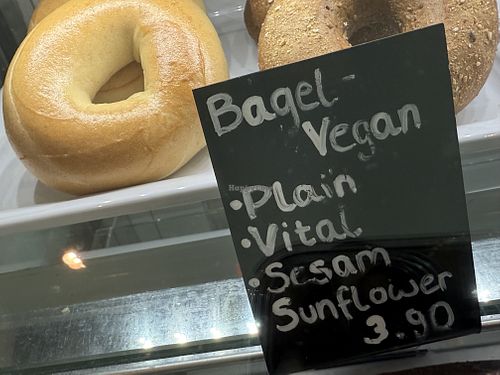 bagels  at American Bagels & Coffee Co in Vaduz