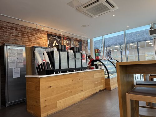 inside  at American Bagels & Coffee Co in Vaduz