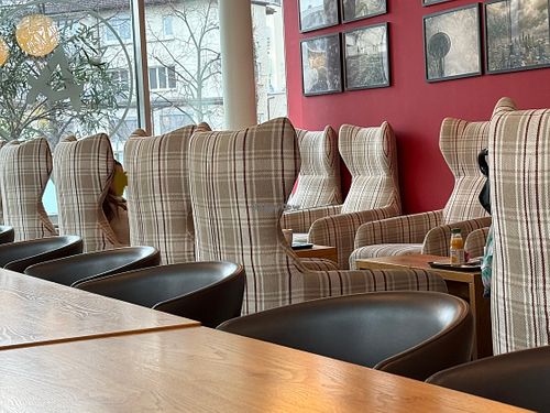 inside  at American Bagels & Coffee Co in Vaduz