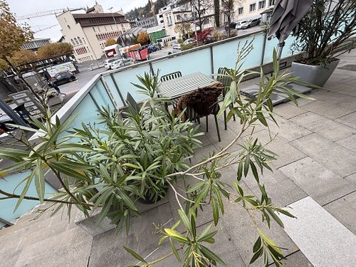 outside  at American Bagels & Coffee Co in Vaduz