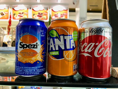 coca cola drinks at Cigköftem in Darmstadt