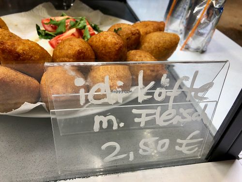 fried meat dumplings at Cigköftem in Darmstadt
