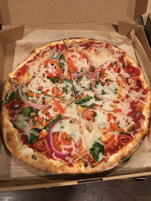 Wow so yummy i restrained myself with the toppings this time at Mod Pizza in Willow Grove