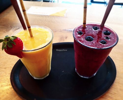 Vegan smoothies!  at Oloa in Enschede